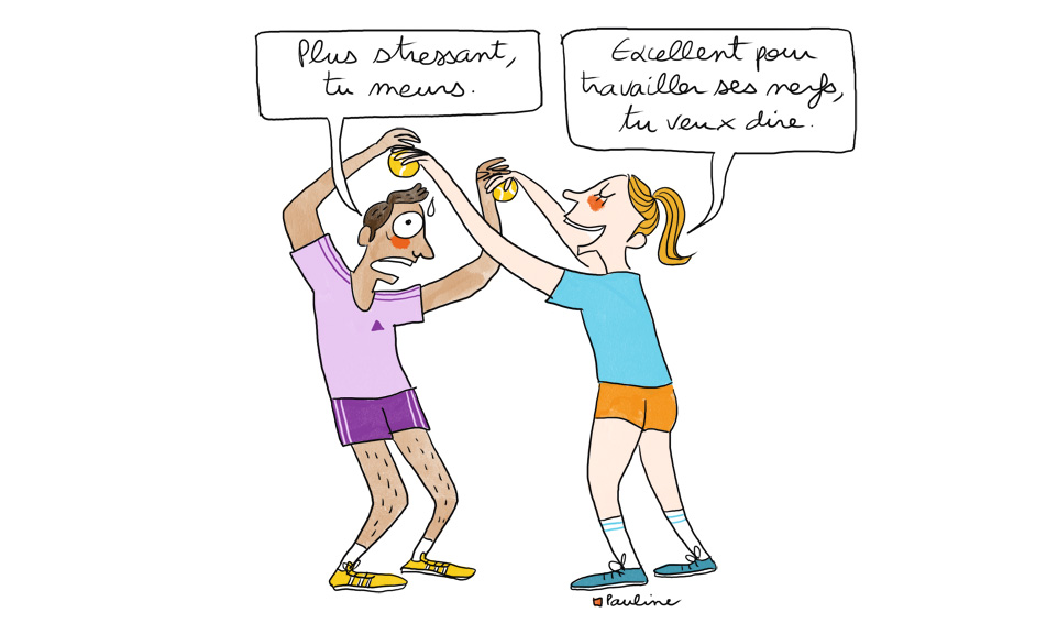 Illustration entraînement visuel