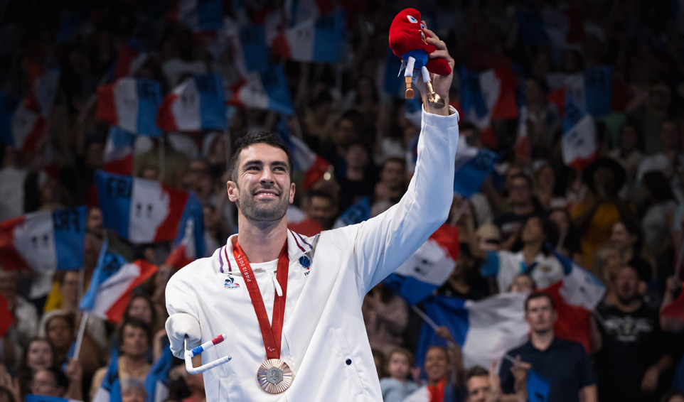 Laurent Chardard medaille JO 2024