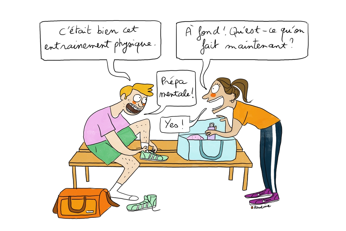 Illustration préparation mentale