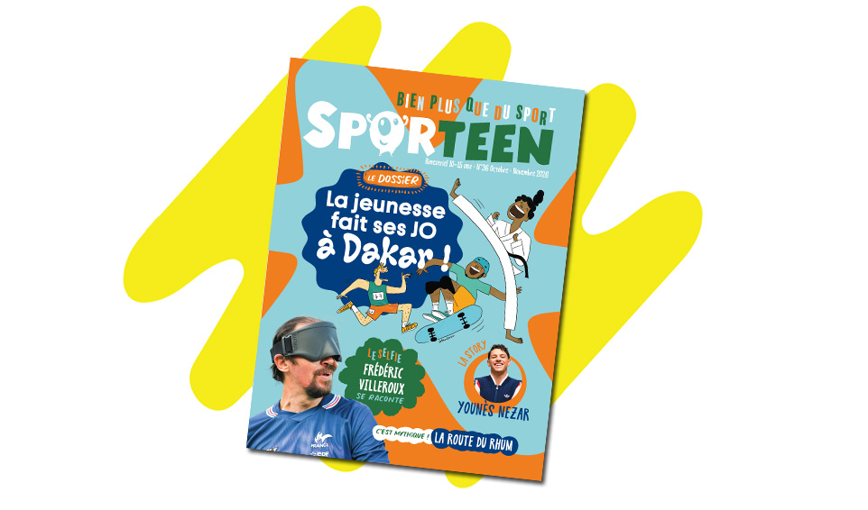 Couverture de Sporteen N°36 d'Octobre - Novembre 2026