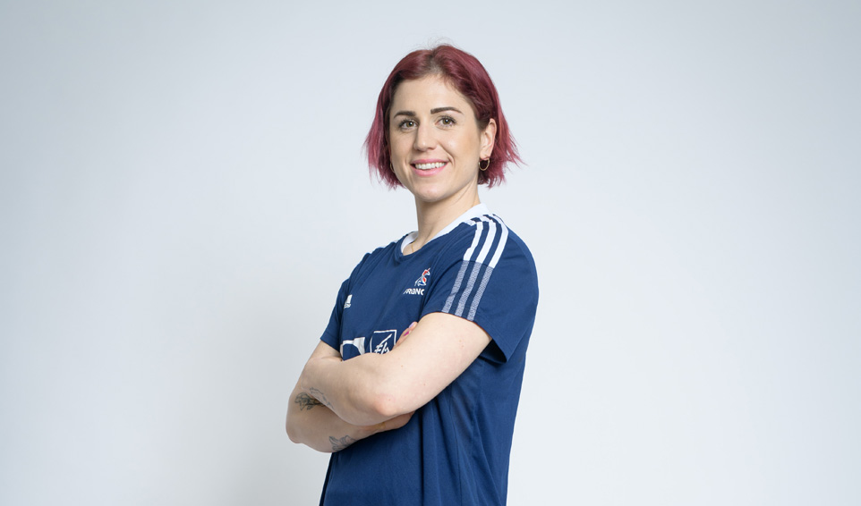 Tamara Horacek maillot equipe de france 