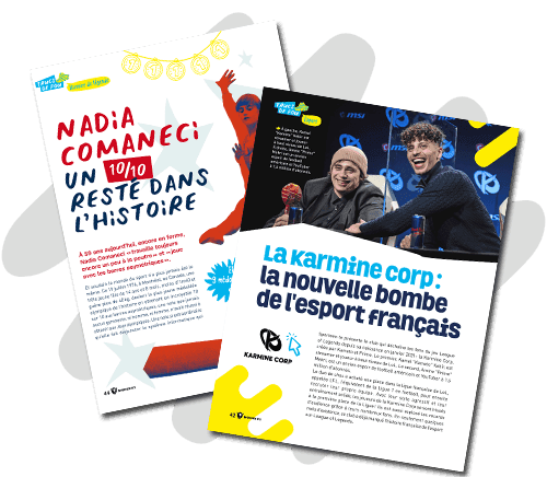 Visuel du magazine Sporteen