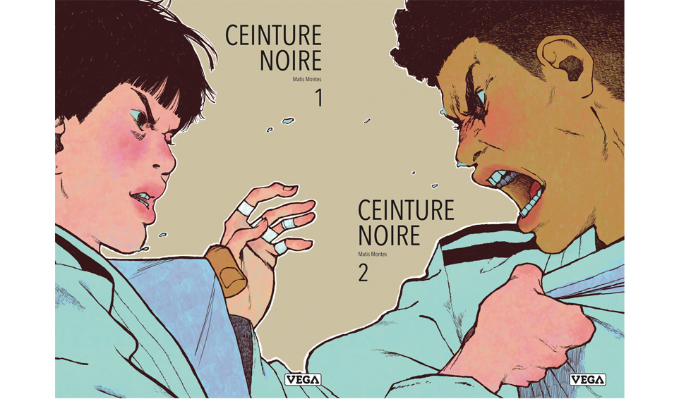 Couverture manga ceinture noire