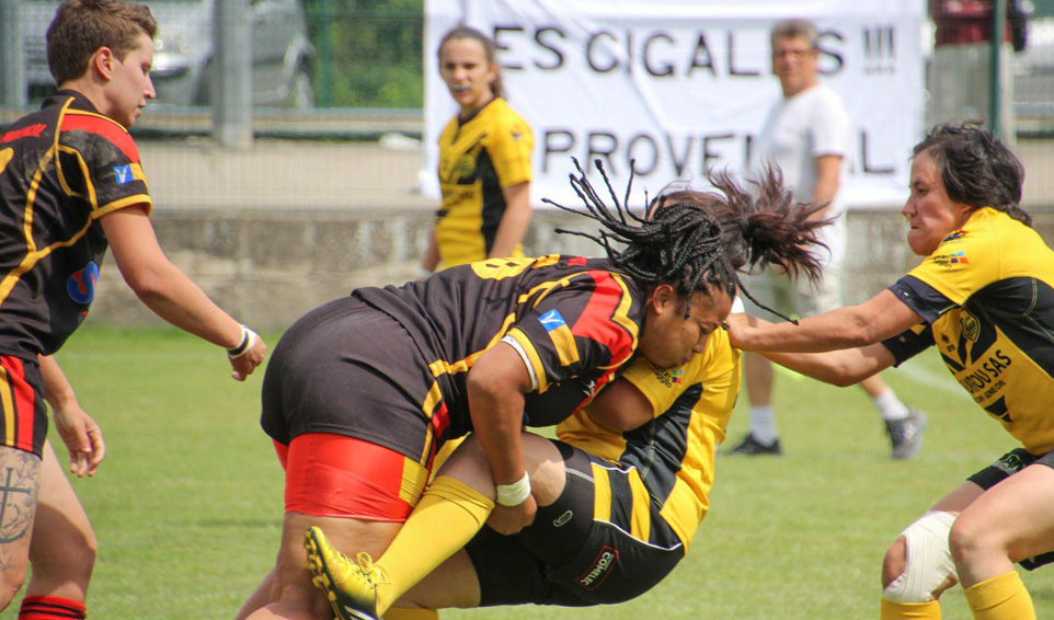 Jessika Guehaseim au rugby à XIII