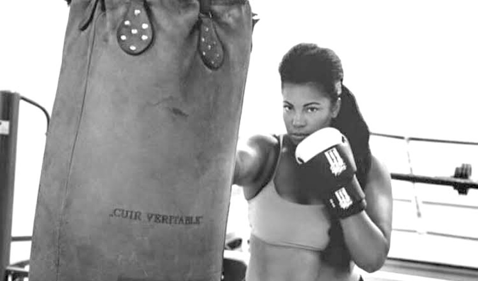 Jessika Guehaseim à l'entraînement