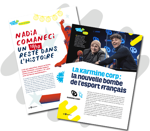 Visuel du magazine Sporteen